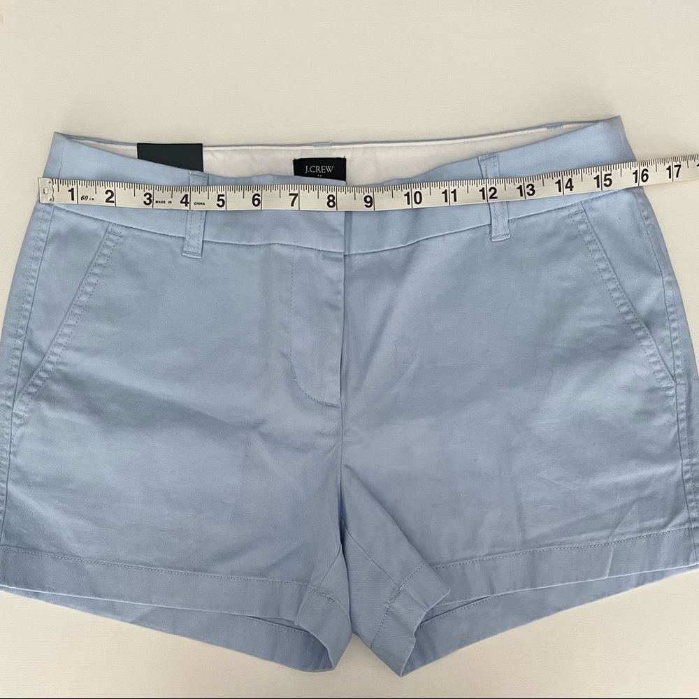 J. Crew Factory Powder Blue 3 1/2” Classic Chino Short